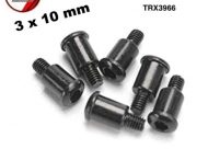 TRAXXAS 2576 SCREWS, 3X8MM BUTTON-HEAD MACHINE (HEX DRIVE) (6)